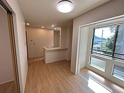 広島高速交通アストラムライン 上安駅 徒歩15分の賃貸アパート 2階2DKのリビング/ダイニング