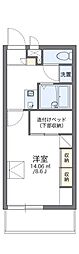 JR芸備線 戸坂駅 徒歩7分の賃貸マンション 1階1Kの間取り