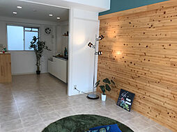 JR可部線 上八木駅 徒歩8分の賃貸マンション 1階1LDKのリビング/ダイニング