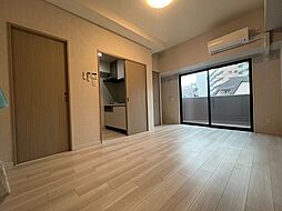 広島電鉄5系統 比治山下駅 徒歩11分の賃貸マンション 9階1Kのリビング/ダイニング