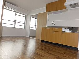 JR山陽本線 広島駅 徒歩10分の賃貸マンション 2階2LDKのリビング/ダイニング