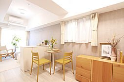 広島電鉄1系統 鷹野橋駅 徒歩6分の賃貸マンション 12階ワンルームのリビング/ダイニング