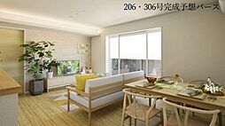 広島電鉄宮島線 高須駅 徒歩5分の賃貸マンション 3階2LDKのリビング/ダイニング