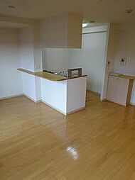 JR可部線 下祇園駅 徒歩20分の賃貸マンション 3階2LDKのリビング/ダイニング