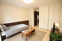 JR山陽本線 天神川駅 徒歩14分の賃貸アパート 2階1Kのリビング/ダイニング