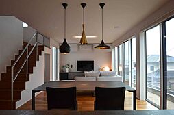 JR可部線 三滝駅 徒歩6分の賃貸一戸建て 1階3LDKのリビング/ダイニング