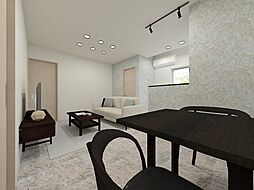 広島高速交通アストラムライン 大町駅 徒歩7分の賃貸アパート 1階1LDKのリビング/ダイニング