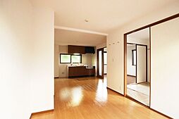 広島高速交通アストラムライン 上安駅 徒歩13分の賃貸アパート 1階2LDKのリビング/ダイニング