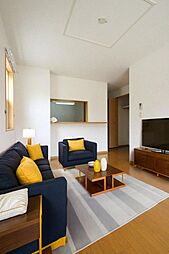 JR山陽本線 中野東駅 徒歩10分の賃貸アパート 1階1LDKのリビング/ダイニング