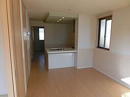 JR芸備線 下深川駅 徒歩5分の賃貸アパート 1階2LDKのリビング/ダイニング