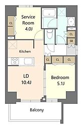 間取図画像 1SLDK