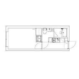 ＭＡＸＩＶ　ＣＩＴＹ新江古田 1階1Kの間取り
