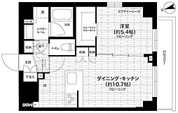 グランドコンシェルジュ練馬中村橋アジールコート 1階1LDKの間取り