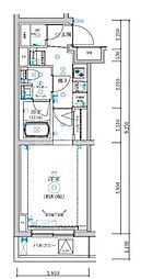 REGOLITH板橋本町 3階1Kの間取り