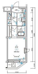REGOLITH板橋本町 5階1Kの間取り