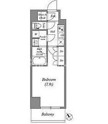 ACPレジデンス西巣鴨 3階1Kの間取り
