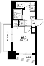 プロフ大塚 3階1Kの間取り