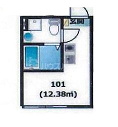 間取図画像 ワンルーム