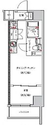 SAKURA AXIS NAKAITABASHI 1DKの間取図画像