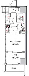 SAKURA AXIS NAKAITABASHI 1DKの間取図画像