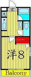 レトアITO 1Kの間取図画像