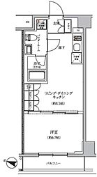 ARCOBALENO HASUNEII 1LDKの間取図画像