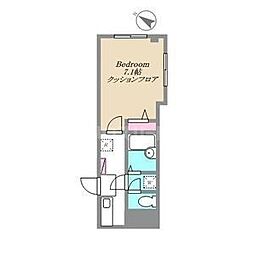 フルール・F 1Kの間取図画像