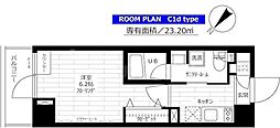 ステージグランデ新桜台 1Kの間取図画像