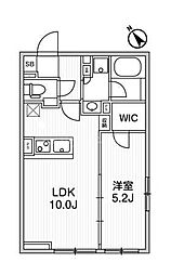 ラヴィエール滝野川 1LDKの間取図画像