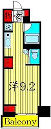 スクエアガーデン池袋 ワンルームの間取図画像