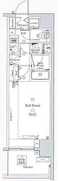 GRANDTRUTH大山西町 1Kの間取図画像