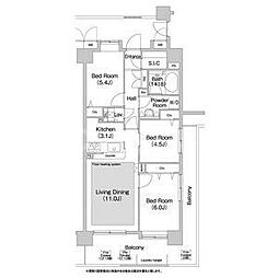 間取図画像 3LDK