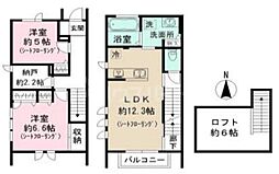 間取図画像 2SLDK