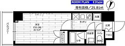 ステージファースト東十条 1Kの間取図画像
