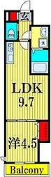 コンフォール王子神谷 1LDKの間取図画像