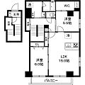 クレアーレ豊玉中6階25.1万円