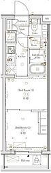 HY's新江古田 2Kの間取図画像