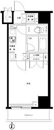 ルーブル板橋区役所前 1Kの間取図画像
