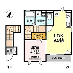 フェンテ前野II 2階/205