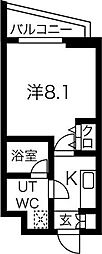 スパシエスタイル練馬春日町 1Kの間取図画像