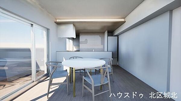 パターン：ダイニング完成予想図