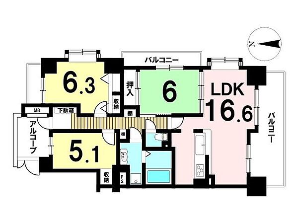 間取り：323000462524