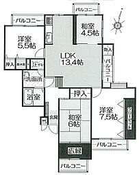 間取図画像 4LDK