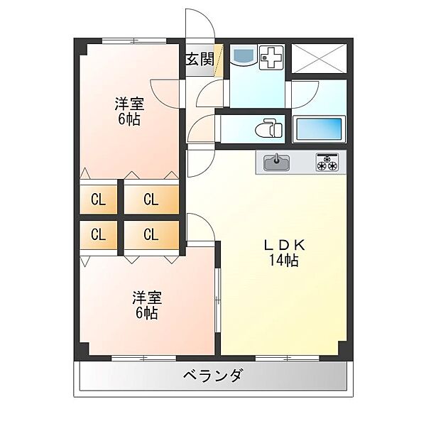 同じ建物の物件間取り写真 - ID:209005524101