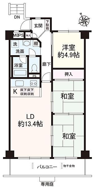 間取り：323000548301