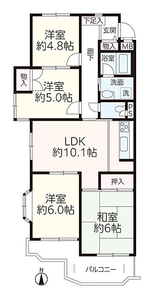 間取り：323000548392