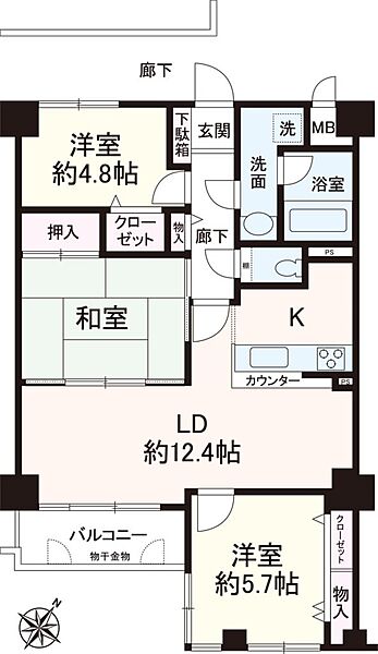 間取り：323000548396