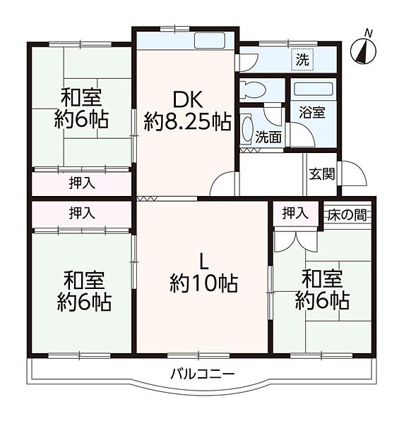 間取り：323000548391