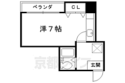 グレース板倉 ワンルームの間取図画像
