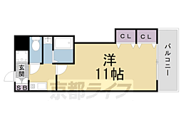 M'プラザ津田駅前12番館 1Kの間取図画像